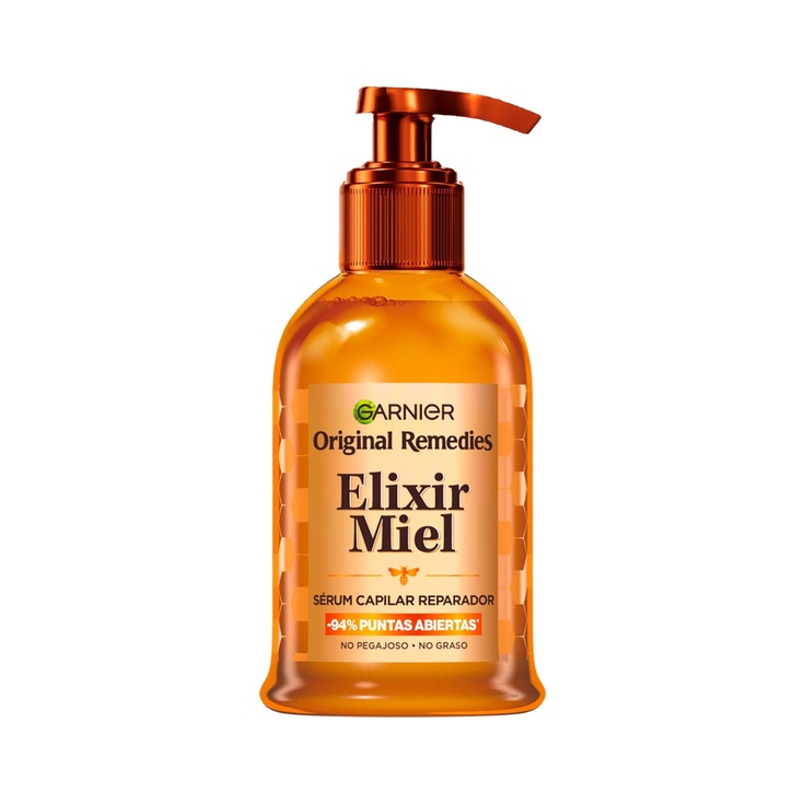 Sérum capilar reparador Elixir Miel sin aclarado Sérum capilar reparador Elixir Miel sin aclarado
