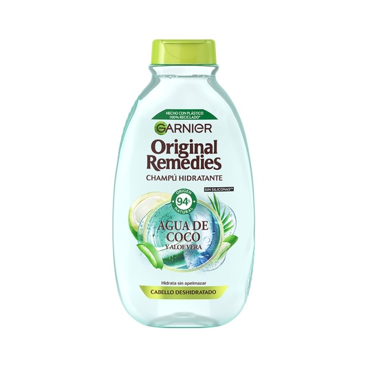 Champú hidratante agua de Coco y Aloe Vera