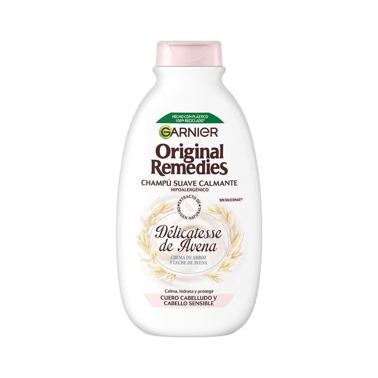Champú suave calmante hipoalergénico Delicatesse de Avena Champú suave calmante hipoalergénico Delicatesse de Avena