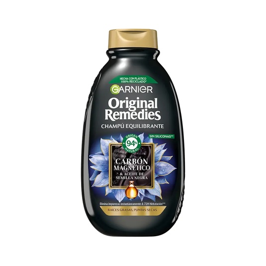 Champú con carbón magnético 400ml