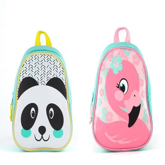Mochila infantil pequeña de tela reciclada