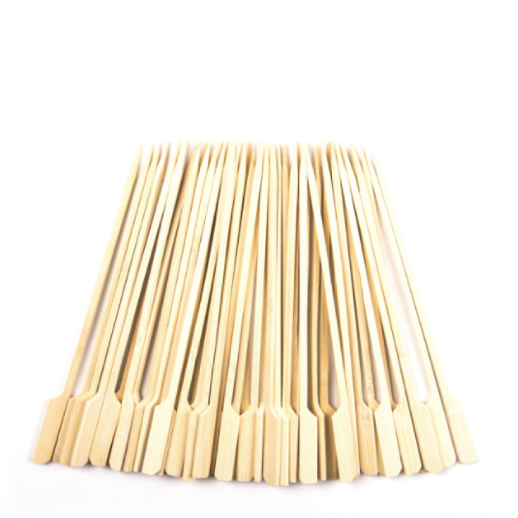  50 MINIBROCHETTAS 18CM BAMBU