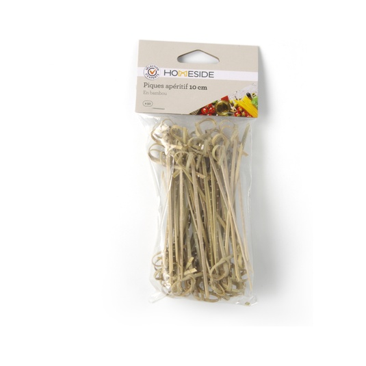 Palillos aperitivo de 10cm bambou