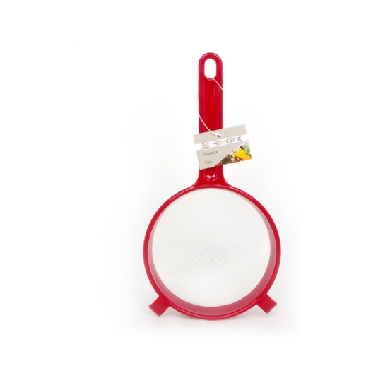 Colador de plástico rojo 12cm