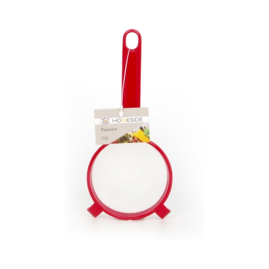 Colador de plástico rojo 7cm