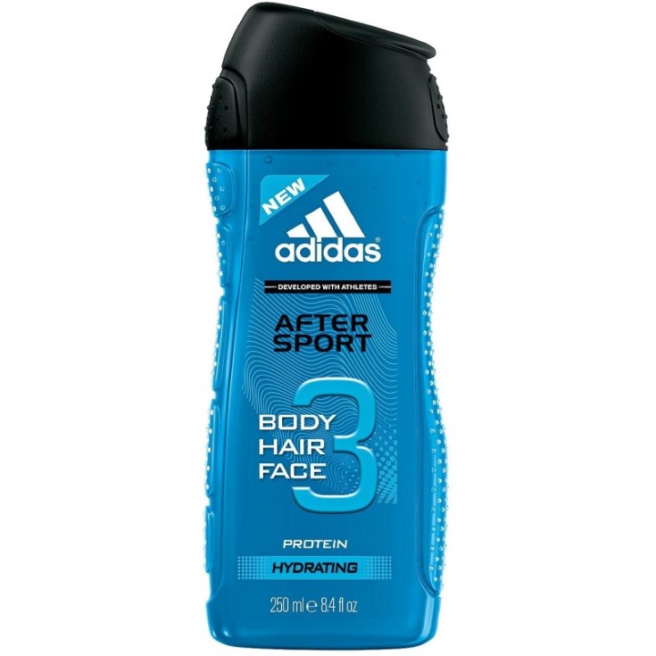 Gel de ducha 3 en 1 Adidas -250ml