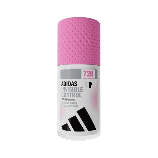  Roll-on antitrasnparente Adidas Invisible Control 50 ml