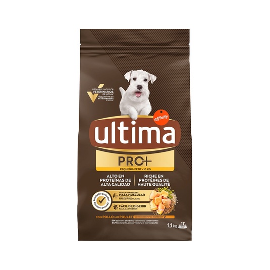 ULTIMA DOG MINI PRO+ POLLO 1,1KG