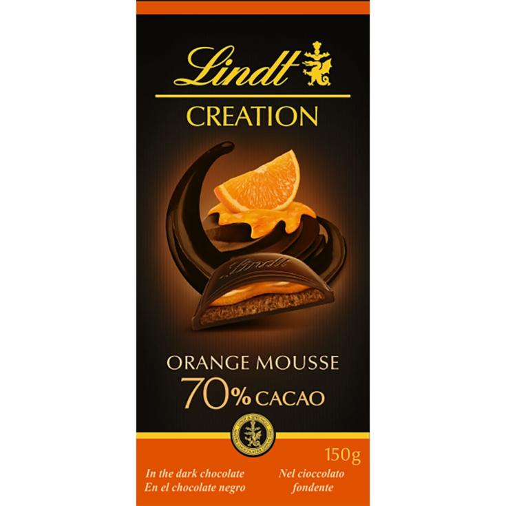 Choco. Negro 70% Mousse Naranja Creation 150g