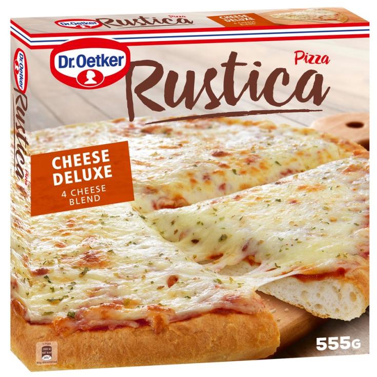 Pizza Rústica 4 quesos 555g