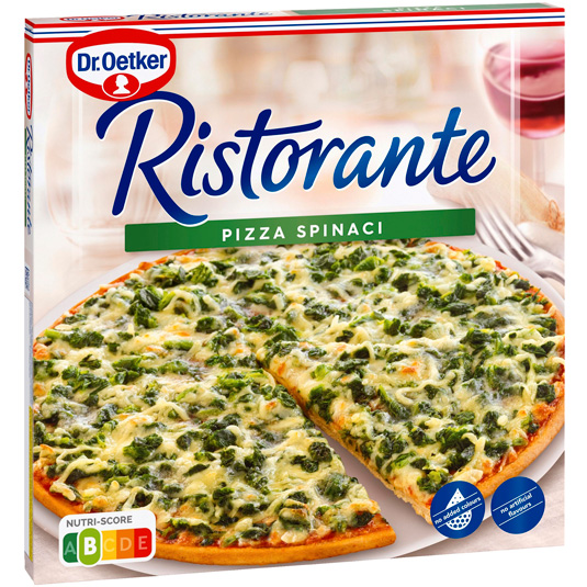 Pizza ristorante espinacas Dr. Oetker - 390g