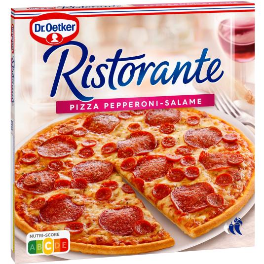 Pizza Ristorante pepperoni y salami -320 g