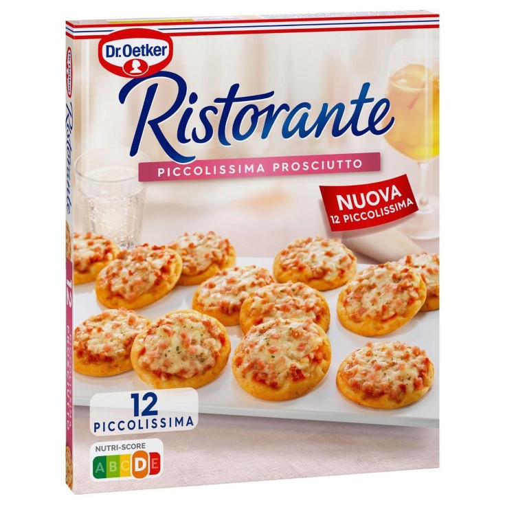 Mini pizzas jamón y queso Piccolissima - 288g