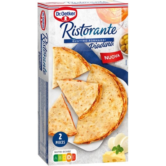 Pizza cuatro quesos Piadina - 280g