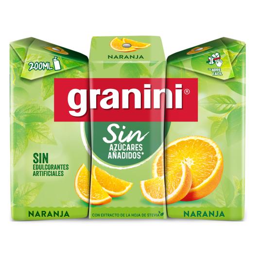 Néctar de Naranja - Granini - 3x200ml