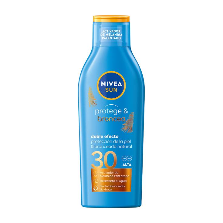 Protector solar Protege y Bronzea SPF30 Nivea - 200ml