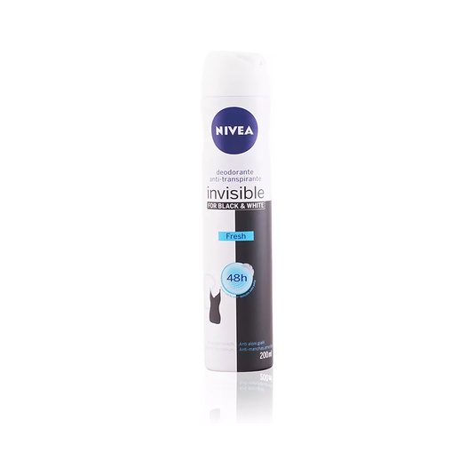 Nivea Deo Spray Black & White 200 Ml Invisible Fresh