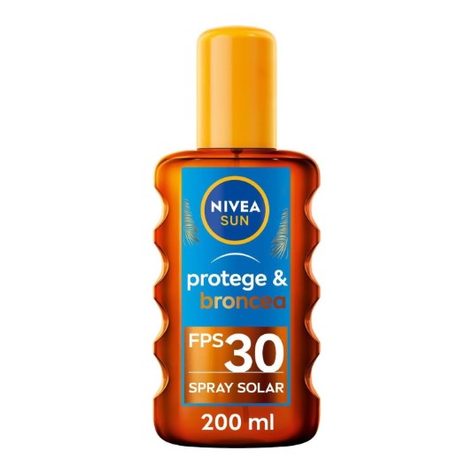 Aceite solar en spray SPF 30+