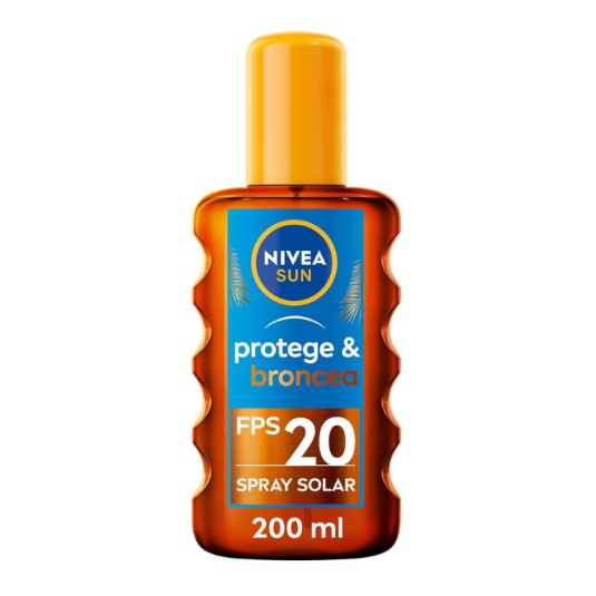 Aceite solar en spray SPF 20 +