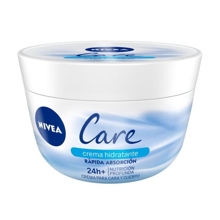 Crema hidratante cara y cuerpo Nivea Care - 400ml