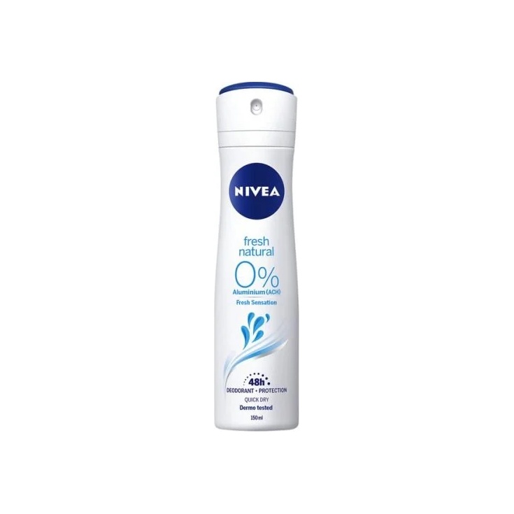 Desodorante Spray Aluminium Free Fresh Natural 150 ml Nivea