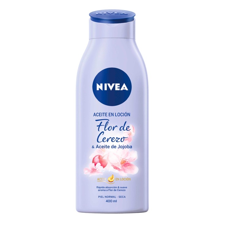 Aceite Flor de Cerezo & Jojoba Nivea - 400ml