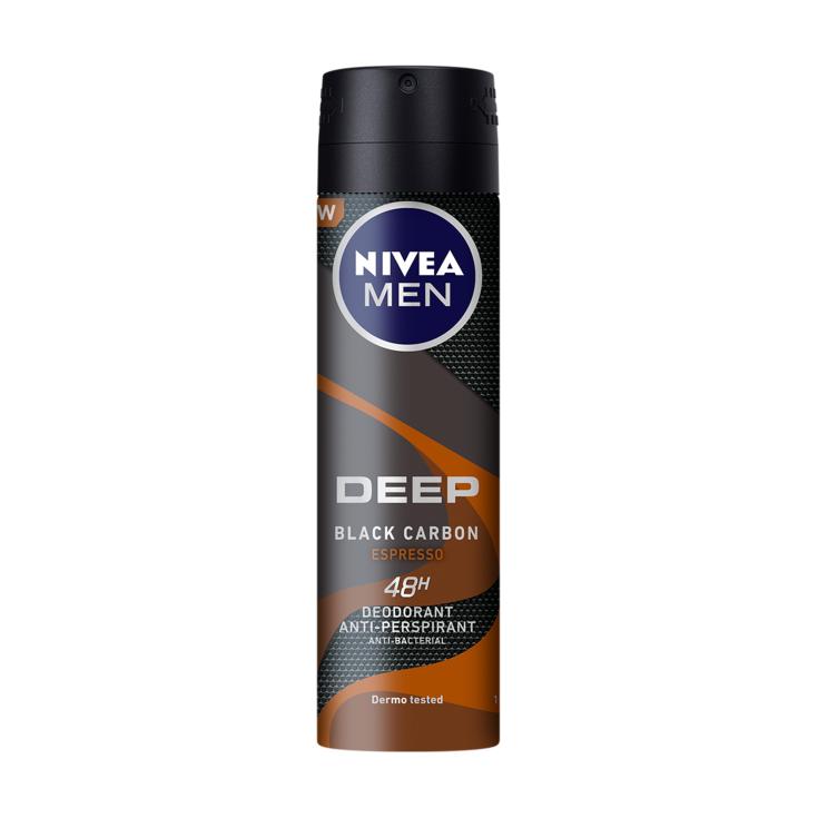 Desodorante spray deep espresso Nivea Men - 150ml