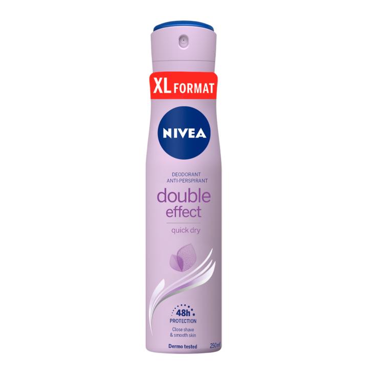 Desodorante double effect Nivea - 250ml