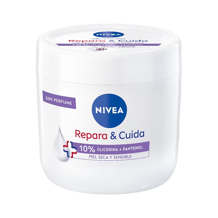 BODY MILK CREMA TARRO 400 ML REPARA Y CUIDA CON GLICERINA