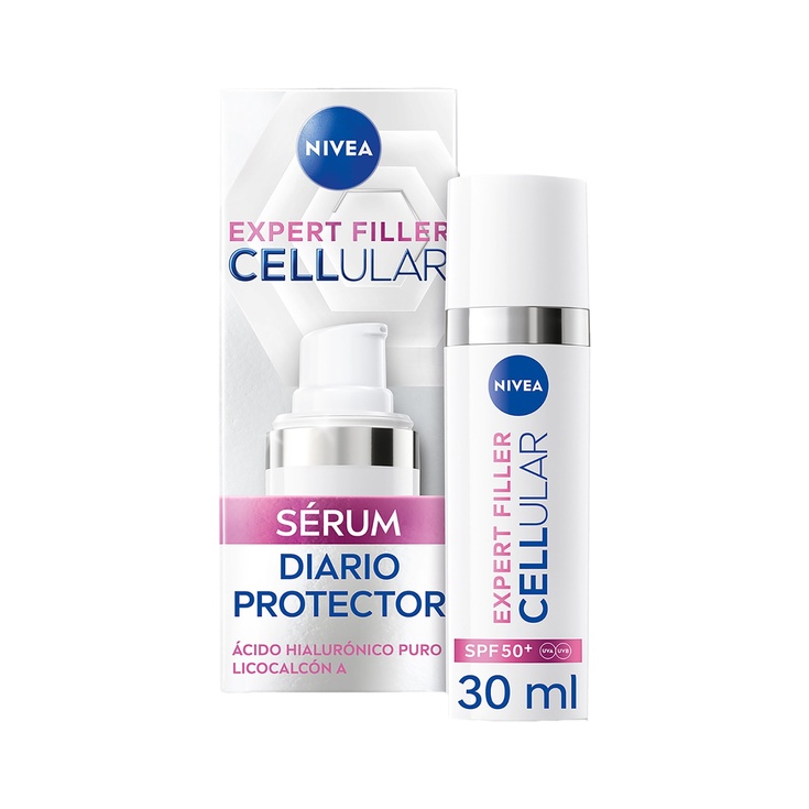 Expert Filler Cellular sérum facial protector diario SPF-50+