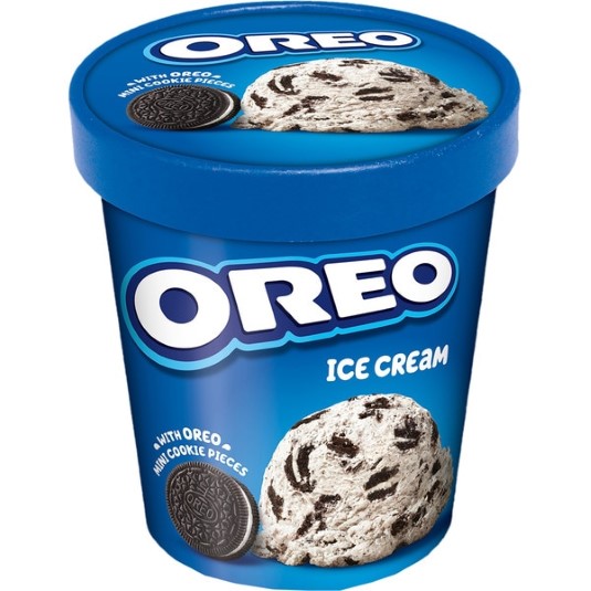 Tarrina de helado de galleta oreo - 287g