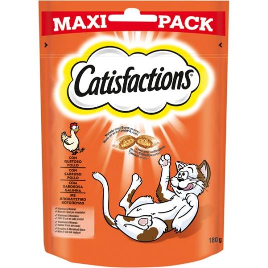Snacks para Gatos de Pollo - Catisfactions - 180g