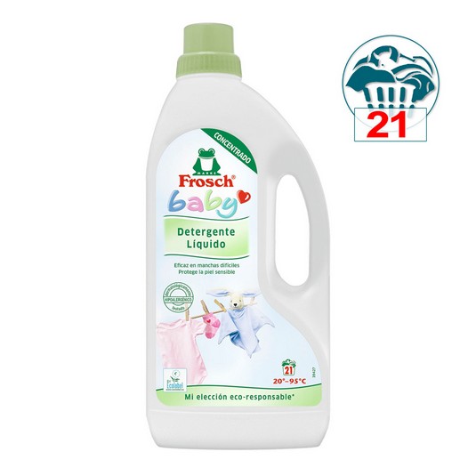 Detergente líquido Baby - Frosch - 21 lavados