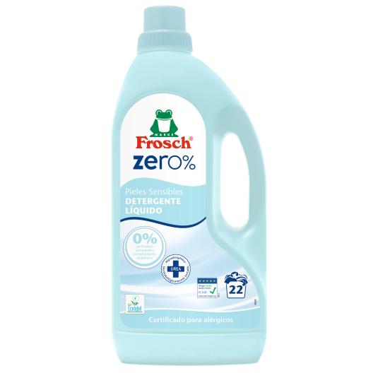 Detergente líquido pieles sensibles zero Frosch - 22 lavados