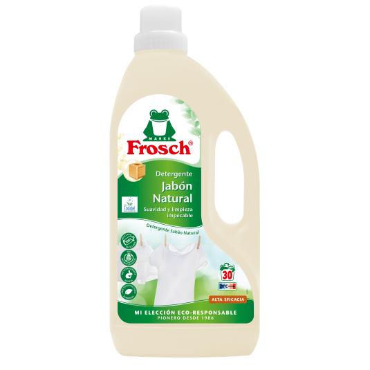 Detergente líquido jabón natural - Frosch - 30 lavados