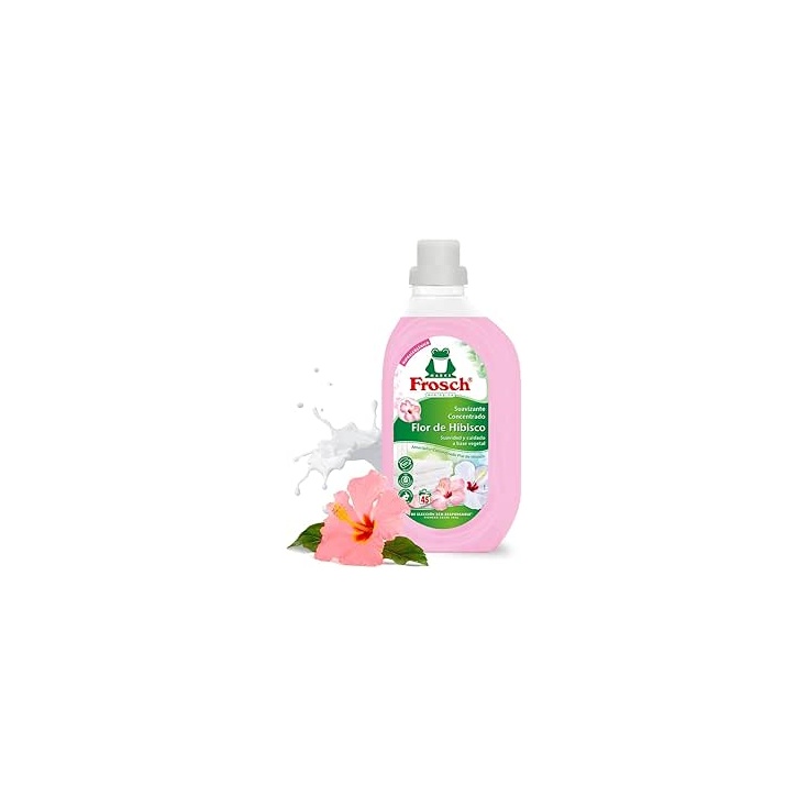 Suavizante Concentrado Liquido Ecológico con Flor de Hibisco