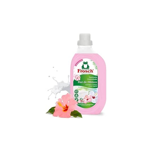 Suavizante Concentrado Liquido Ecológico con Flor de Hibisco