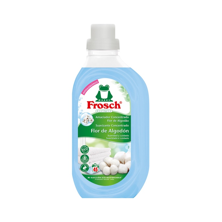 Suavizante Concentrado Liquido Ecológico Flor de Algodón