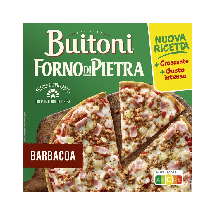 Pizza barbacoa croccante + gusto intenso