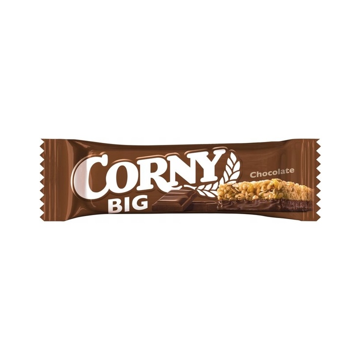 Barrita de cereales y chocolate