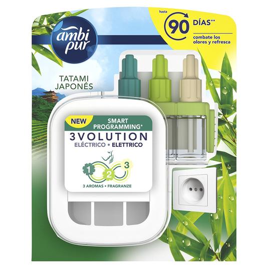 Ambientador eléctrico Tatami Japonés 3 fragancias
