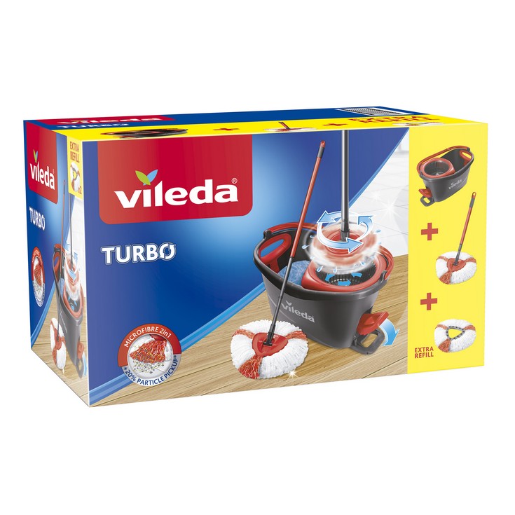 Cubo fregona Turbo EasyWring & Clean Vileda - E.leclerc Pamplona