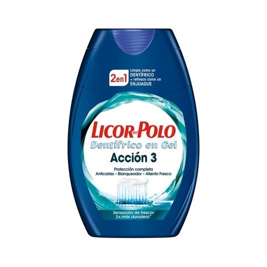 PASTA DENTAL ACCION 3 LICOR POLO 75 ML.