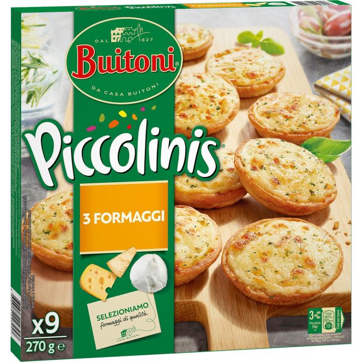 Piccolinis 3 Quesos 270g