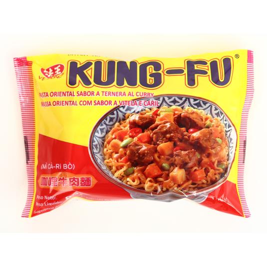 Fideos chinos sabor curry Kung-fu - 85g