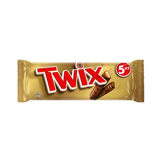 Barritas de chocolate y caramelo 5 unidades