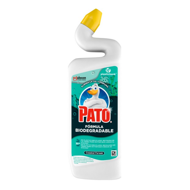 Gel WC elimina cal biodegradable forest - Pato - 750ml