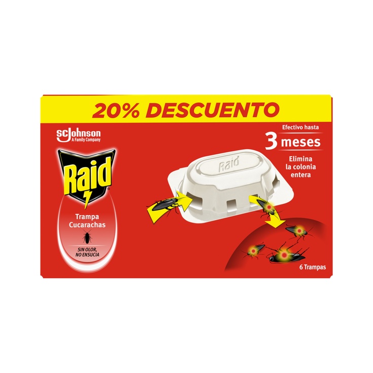 Raid Trampa Cucarachas