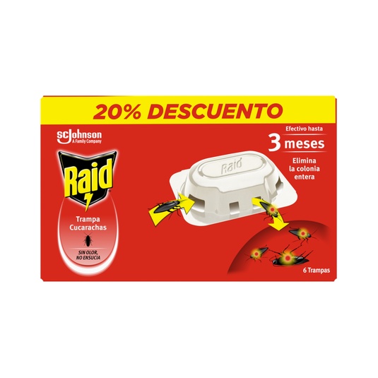 Raid Trampa Cucarachas