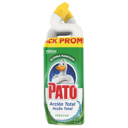 Gel WC acción total frescor - Pato - pack 2ud 750 ml
